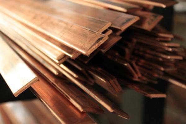 Медная шина М1м 6х70 мм