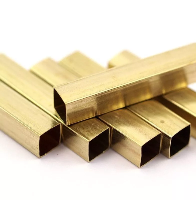 Труба латунная прямоугольная 30х15х2 мм